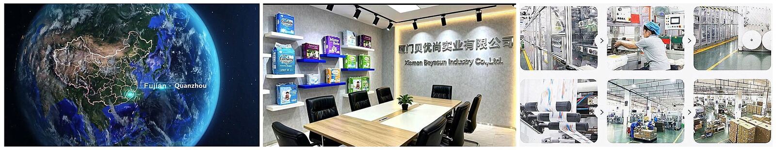 Beyasun Industrial Co.,Ltd خط تولید تولید کننده