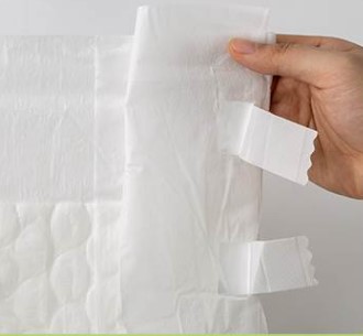 ژاپن کره بسته بندی شده OEM شلوار بزرگسالان پوشک نوار پوشک یکبار مصرفی 4