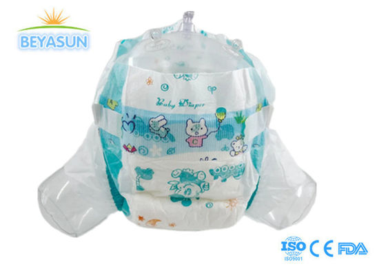 3D پیشگیری از نشت پوشک نوزاد یکبار مصرف برای 16-18 پوند جذب و نرم بودن بالا