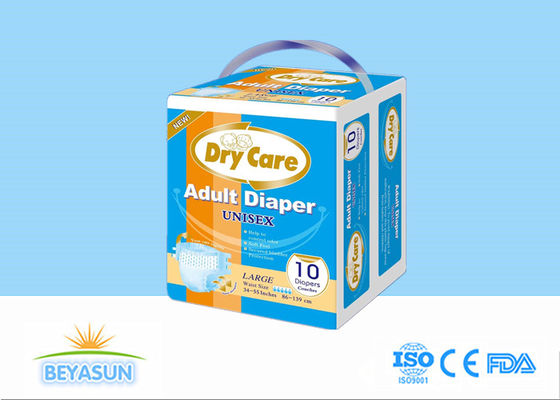 پوشک یکبار مصرف بزرگسالان پوست SGS با لبه ضد آب 3D