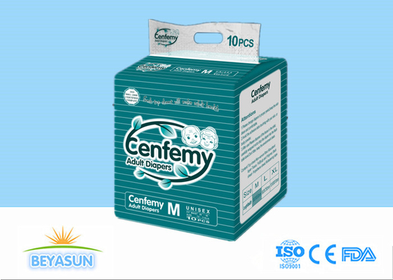 پوشک یکبار مصرف بزرگسالان Super Absorbent OEM ضد آب نرم قابل شستشو
